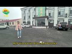 Redes de retención de la barrera antitanque