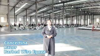 Alambre de púas concertina Alambre de púas Egoza Alambre de púas de afeitar Valla de seguridad