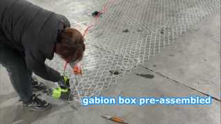 clips de caja de gaviones