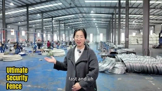 Valla de seguridad concertina de alambre de púas Bto-22