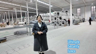 Valla de seguridad plana del alambre de púas de la producción CBT 65 del alambre de púas