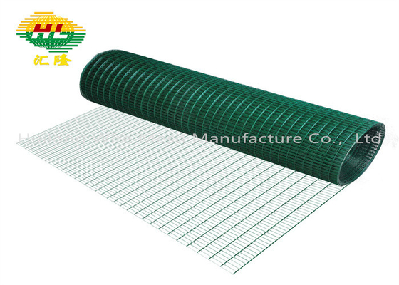 Green Black Blue Coated 3/8" X 3/8" Mesh Welded Wire Mesh Rolls For Animal Breeding
