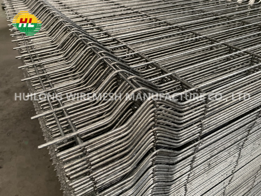 High Security 1.8m Welded Mesh Fence Anti Climb Corrosion Resistance