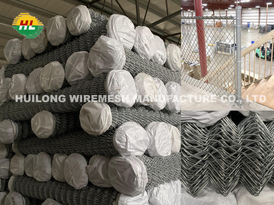 Diamond Mesh Hdg Chain Link Wire Fence 1.8mx75mm X 2.5mm 30m Roll