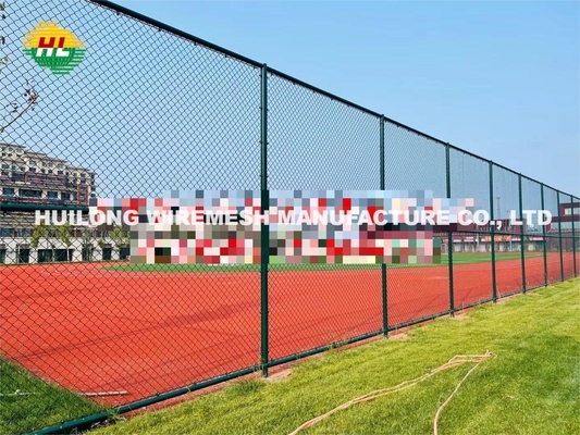 1-3/4"x 9ga x 10ft tall  Mesh Sports Court Chain Link Fence System