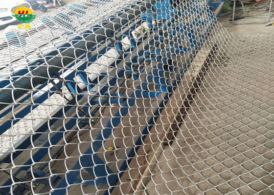 Diamond Mesh 1.5x30m Chain Link Wire Fence 9ga Of Residential Or Commercial