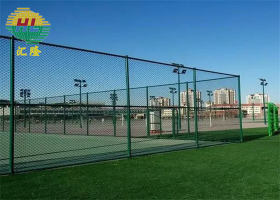 1-3/4"x 9ga x 10ft tall  Mesh Sports Court Chain Link Fence System