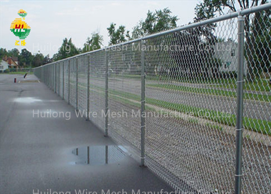 45 X 45 Mesh Chain Link Wire Fence 4.5mm 3m X 20m For Basketball Court