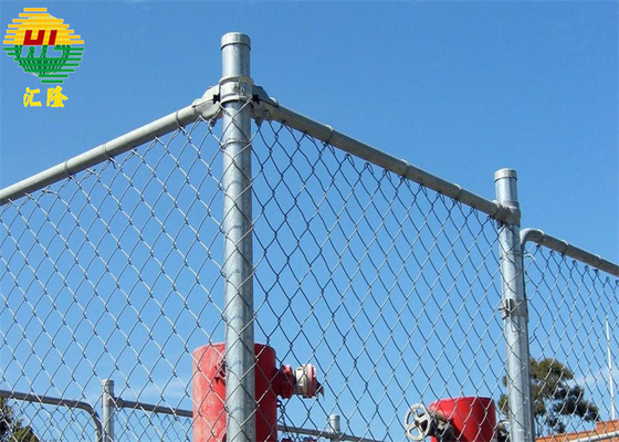 4" Tall 11.5 Gauge Chain Link Wire Fence Galvanized For Cultivation And Breeding