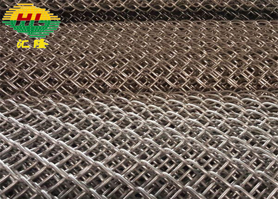 6 Ft X 50 Ft 11.5 Gauge Chain Wire Mesh Fencing Galvanized Fabric For Farm