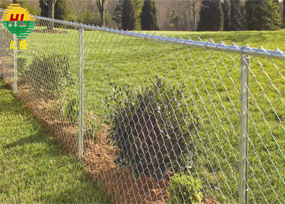 Diamond Mesh 1.5x30m Chain Link Wire Fence 9ga Of Residential Or Commercial