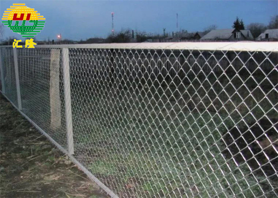 6ft 50*50 X 9 Ga Grey Coated Chain Link Fence Heavy Galvanized
