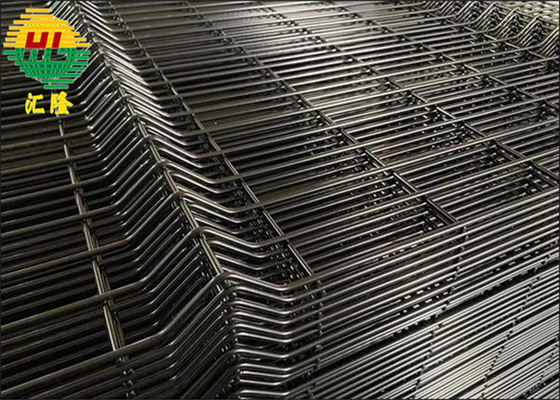 1530mm 3D Bending Welded Wire Fence Panels All Ral Color Powder Coated