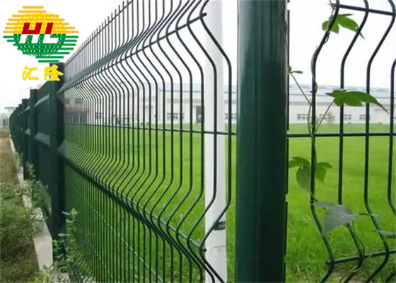 1530mm 3D Bending Welded Wire Fence Panels All Ral Color Powder Coated