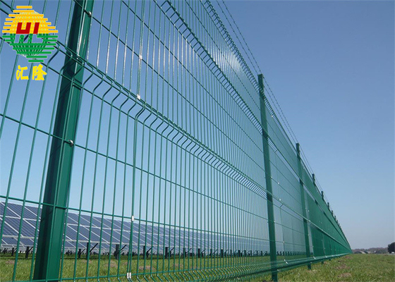1530mm 3D Bending Welded Wire Fence Panels All Ral Color Powder Coated