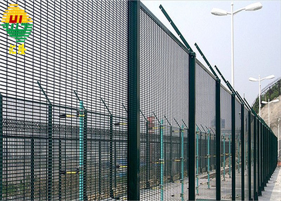 Green Color 5 Foot Welded Wire Fence Clear Vu Security Steel