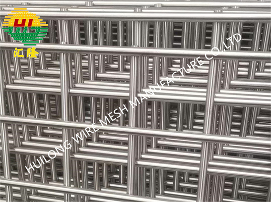Stainless Steel 5mm Silver Welded Wire Mesh Panels 5x5 Inch