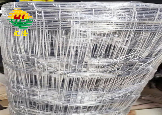 Rectangular Farm Field Galvanized Deer Fence For Cattle Goat Sheep Packed On Pallet