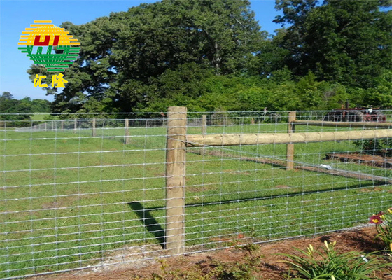 5ft Height Galvanized Hinge Joint Wire Mesh For Sheep Or Cattle Farm Fence