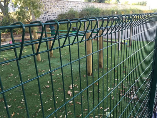 Garden Brc 1.0m Height Welded Mesh Fence Post Thickness 1.5mm-3.0mm