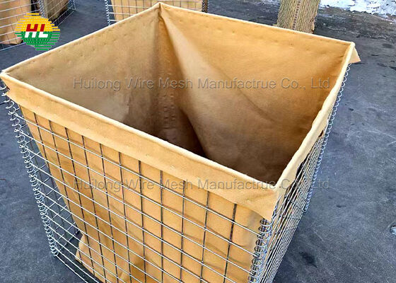 Heavy Duty Blast And Ballistic Protection Welded BastionHesco Barrier Defensive Barrier Defensive Barrier Bastion Explosion Proof Water Barriers For Gabions Defence