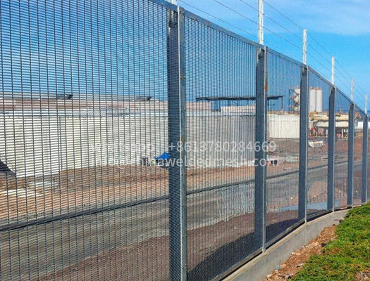 Airport Security 358 Anti Climb Fence anti corrosive Low carbon steel wire