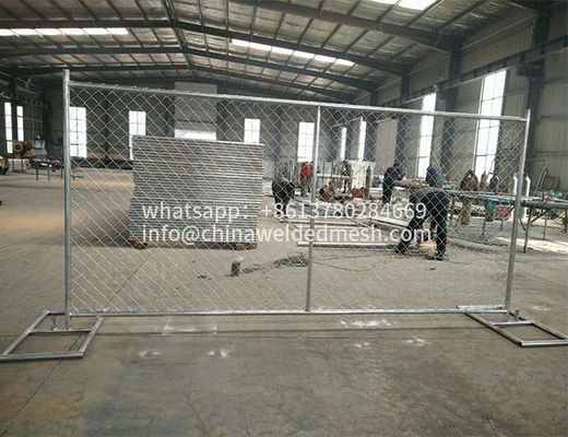 2.4x2.1m Australia HDG Temporary Fence Panel ASTM A392 06 Standards