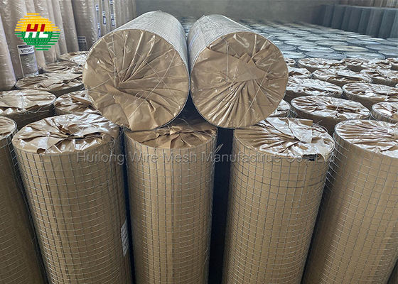 Hot Dipped Galvanized After Welding 1/2in Opening 19Gauge 6ft x 100ft Galvanized Wire Mesh for Rabbit Wire Poultry Fence