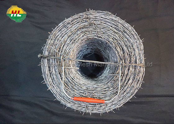 1.3kN High Tensile Barb Wire 30m/100m Diameter 1.57mm  for Rural Fencing