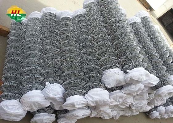 6 Foot Chain Link Wire Fence Heavy Zinc Coated Diamond Shape Mesh