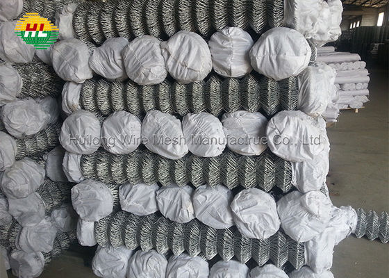6 Foot Chain Link Wire Fence Heavy Zinc Coated Diamond Shape Mesh