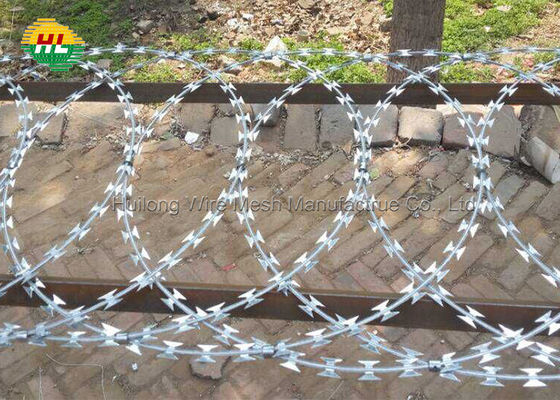Diameter 2.8mm Security Fence Barbed Wire Top for House Anti Theft