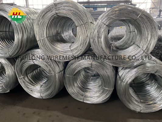 Heavy Galvanized Wire Mesh Gabion 8x10cm Mesh Wire 2.7mm Selvedge Wire 3.4mm