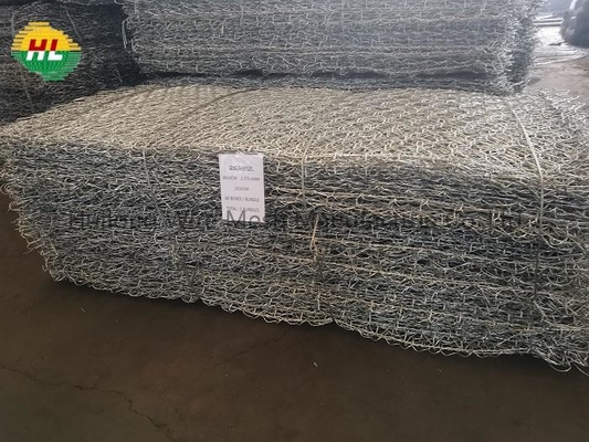 Gabion Woven Wire Mesh 2*1*1m 8x10 Cm Mesh For Protect River Banks