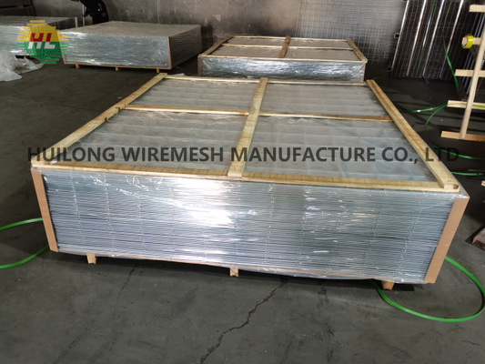 Decoration 1.8m X 1.8m Welded Wire Mesh Fence Panels