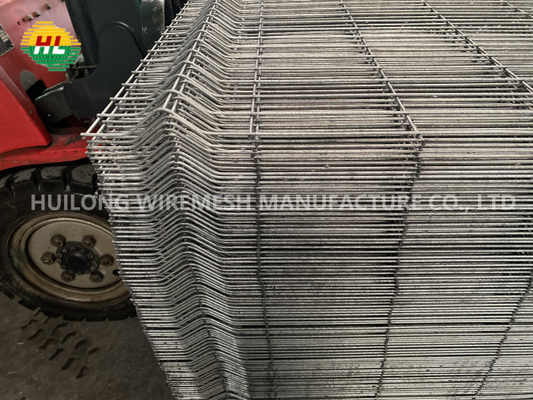 High Security 1.8m Welded Mesh Fence Anti Climb Corrosion Resistance