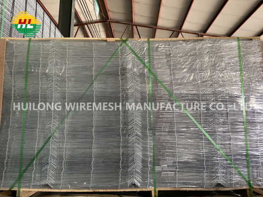 358 High Security Hot Dipped Galvanized Welded Mesh Fence Black Ral9005