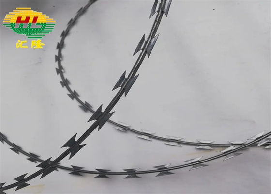 Bto-22 0,5 mm placa de cuchilla Concertina cerca de 500 mm Dia de bobina