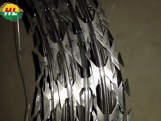 Cable de púas de rasura de varios materiales con 700 bobinas de diámetro y 2,0 alambres de diámetro